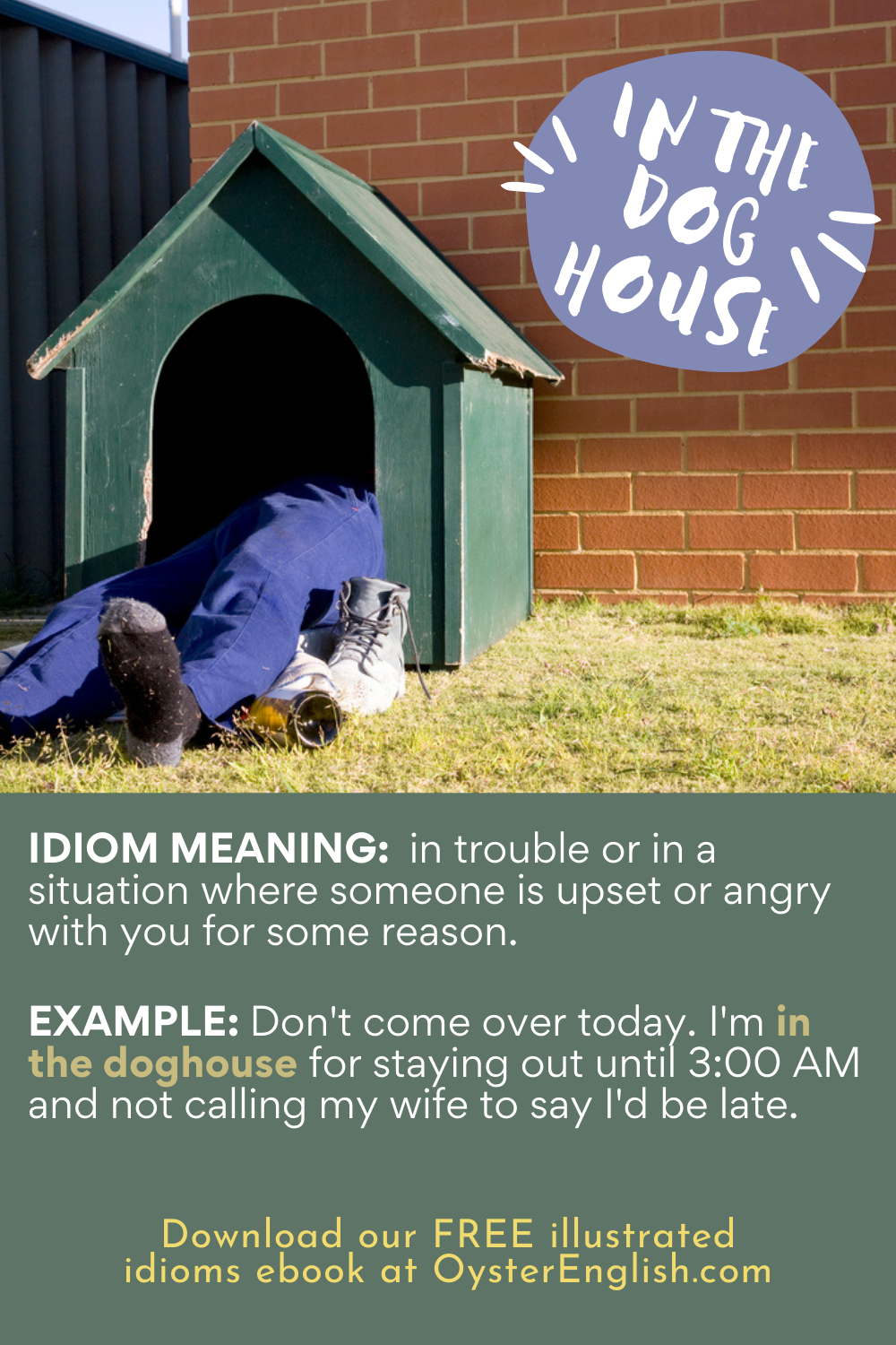 idiom-in-the-doghouse-meaning-examples