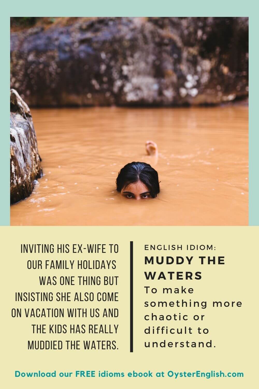 Idiom Muddy The Waters meaning Examples 