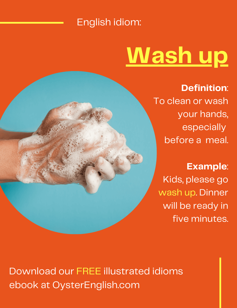 idiom-wash-up-meaning-examples