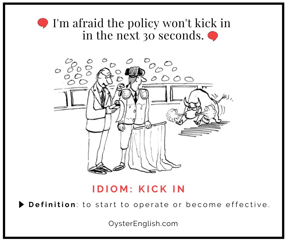 Elite Institute on X: Let's explore the world of idioms! The idiom KICK  THE BUCKET is a casual way of talking about death. Example: According to  what I've heard, the old man